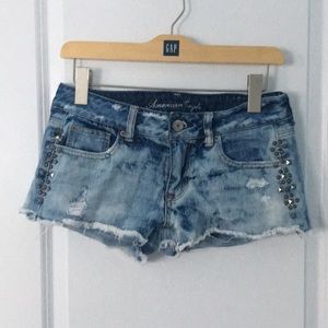 American Eagle Studded Shorts
